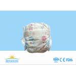 High Absorbency Printed Infant Baby Diapers With Nonwoven Cottony Surface for sale