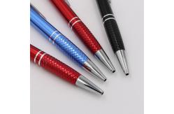 China High Quality Customized Aluminum Barrel Ballpoint Pen Retractable Ball Pen With Logo supplier