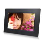 7 Inch Digital Photo Frame With Button for Advertising with Loop Video Feature for sale