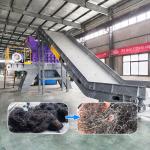 High Efficiency Pyrolysis Tire Steel Wire Shredder Waste Steel Pre Shredder Scrap Metal Steel Wire Recycling Machine for sale