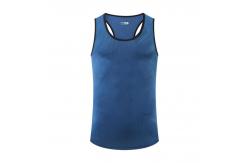 China Moisture Wicking Summer Mens Vest Leisure Sports Breathable Quick Drying Elastic Cool supplier