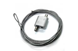 China Dual Loop Cable Gripper Two Ways Use Gripper For LED Hanging supplier