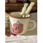 Multifunctional Portable Ceramic Coffee Cups Microwave Dishwasher Cold Resistant