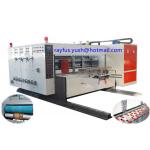 Multicolor Flexo Printer Slotter Die Cutter / Flexo Folder Gluer Machine for sale