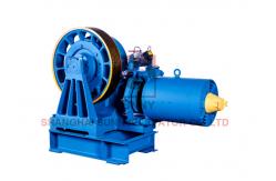 China Large Load Geared Traction Machine For Passenger Elevator One Year Warranty supplier