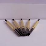 Custom Waterproof  Auto Eyebrow Pencil With Brush Silk Screen Printing