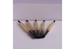 China Custom Waterproof  Auto Eyebrow Pencil With Brush Silk Screen Printing supplier