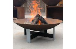 China ISO9001 Steel Fire Pit Replacement Bowl Corten Steel Rustic Red supplier