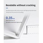 Double glazing aluminum spacer bar smooth welding line 100% bendable