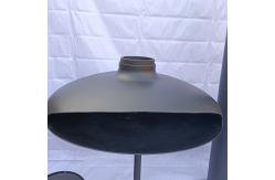 China Eco Friendly Indoor Wood Burning Fire Pits Rotating Fireplace Non Rusting supplier
