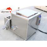 High Efficient Industrial Ultrasonic Cleaner With 9000W Heating Power / SUS 304 Basket