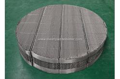 China Dn 1600 * 100 Mm Height Distillation Packing Ss 304 Cy 700 Wire Mesh supplier
