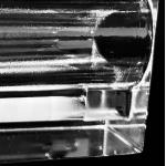 Excellent Optical Clarity Quartz Rinse Tank for Custom Quartz Apparatus Optimize Process