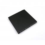 Black Powder Coated Anodized Aluminium Door Profiles For Roller Shutter Louver