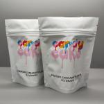 3.5g weed Flower Packaging Soft Touch Mylar Bag Mylar ziplockk Stand Up Bags for sale