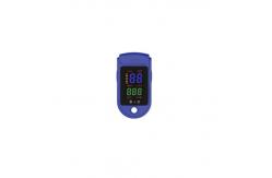 China Blue Portable Fingerprint Pulse Oximeter Small Volume Lightweight supplier