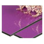 0.08mm PVDF Aluminum Composite Panel Plastic Board Outdoor 1000mm A2 FR for sale