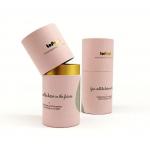 Customizable Design Perfume Paper Tube Packaging With Bottle Matt Lamination