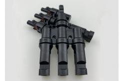China 1000VDC 4000W Solar Branch Connector UV Resistance Low Power Loss IP67 supplier