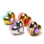 Patent Fancy Cute Rhinestone Heart Pencil Sharpener Kid Safe for sale