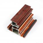 Thermal Break Bridge Wood Grain Aluminium Door And Window Frames