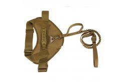 China Adjust Explosion Proof Flexible Dual Handle Dog Leash Nylon Tactical Dog Rope supplier
