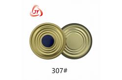 China Customizable Smooth Tinplate Easy Open Ends For Canning Food supplier
