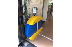 China RS485 TCP IP Flap Turnstile Gate School Amusement Security Turnstile Gate supplier