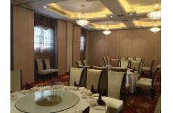 China Operable Movable Folding Partition Wall For Hotel Melamine Surface supplier