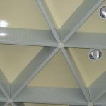 Concealed Grid Metal Ceiling Tiles 200x200mm Square Or Bevelled Edge