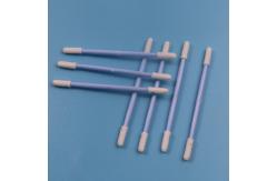 China Micro Round Head Sponge Cleanroom Foam Swab 3.2mm Lint Free supplier