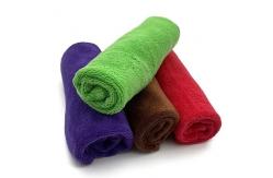 China KILINE Microfiber Absorbent Baby Hand Towel Wash Cloth Soft Hanging Towel supplier