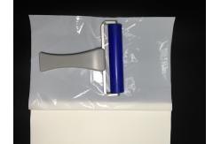 China PE Dust Removal Cleanroom Sticky Mat Water Based Acrylic Adhesive 50 / 100 Layers supplier