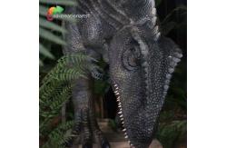 China ZTE Animatronic Dinosaur Puppet With Track Basement For Amusement Park supplier