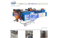 China NC CNC 90 Degree Metal Tube Bender Machine Microcomputer Control supplier