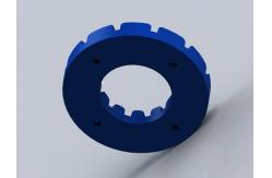 China Customization Elastomeric Polymer Bushing Material Thrust Bearing for Customized Pump supplier