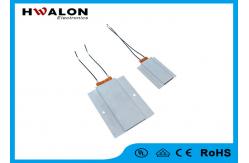 China Custom Insulated PTC Ceramic Heater Element 200w AC / DC 12v With Aluminum Plate supplier