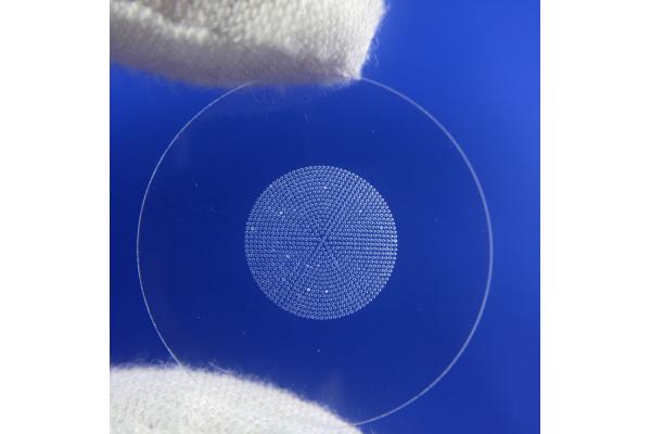 Machining Quartz Glass Quartz Glass Plate Transparent With Small Holes
