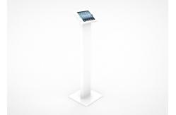 China Cold Rolled Steel Ipad Kiosk Stand Freestanding Holder Powder Coated Finish supplier