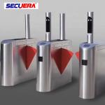 Pedestrian swing barrier swing gate rfid card reader security turnstile speed gate