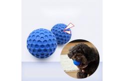 China Pet Bite-resistant Sound Chew Toy Dog Interactive Rubber Ball supplier