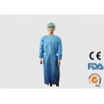 Eco Friendly Disposable Protective Wear , Disposable Hospital Theatre Gowns for sale