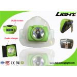 3.7V Cordless Cap Lamp Safety IP68 Waterproof Rechargeable Hard PC Material for sale