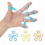 Non-Toxic Silicone Finger Stretcher Silicone Grip Device Finger Exercise Stretcher for sale
