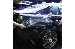 China Stretchable TPH Car Transparent Wrap , Multipurpose Clear Shield For Cars supplier