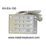 16 Keys Metal Panel Mount Numeric Keypads for Access Entry Kiosk for sale