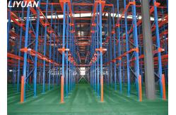 China Heavy Duty Pallet Racking System , Drive In Drive Through Racking Powder Coated supplier
