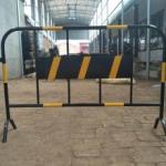 hot dipped galvanized fence panel temporary crowd control barrier