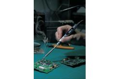 China TS100 65W 24V Iron 400C Digital Soldering Station supplier