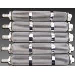 Silver 10 Inch 85% Plicate Wire Mesh Water Filter , Perforated Metal Cylinder for sale
